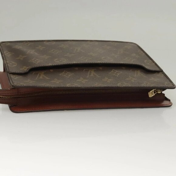 LOUIS VUITTON Monogram Pochette Homme Clutch Bag M51795 LV Auth bs27666 - Picture 5 of 15